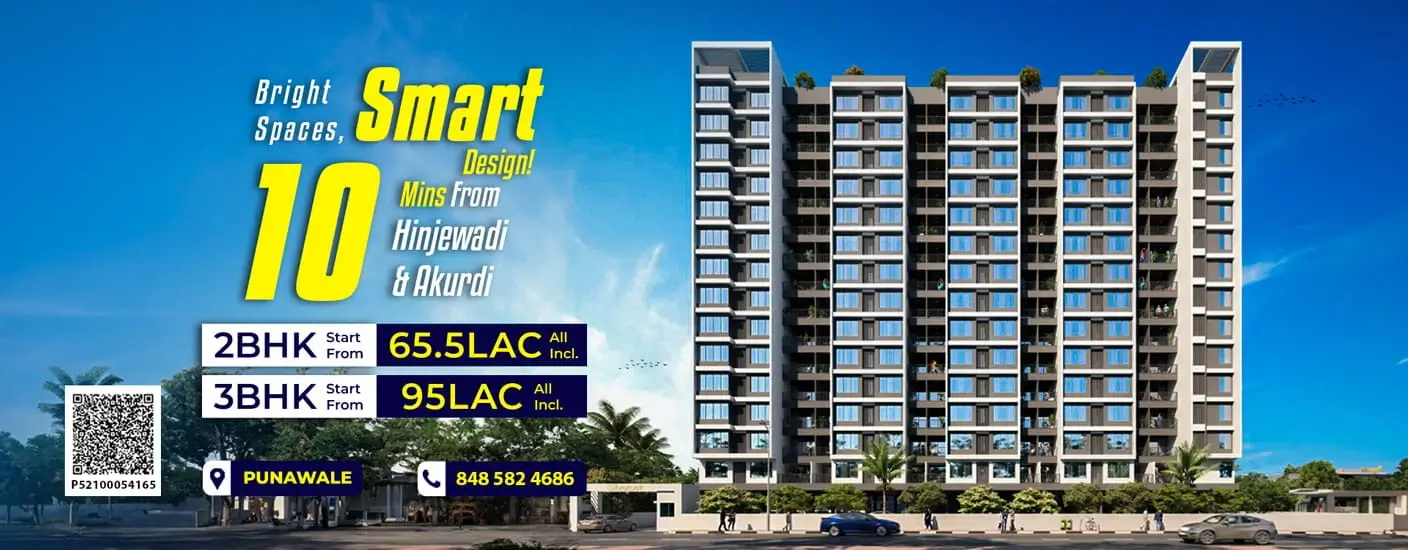 Shriyans 3.0 Punawale Desktop Banner